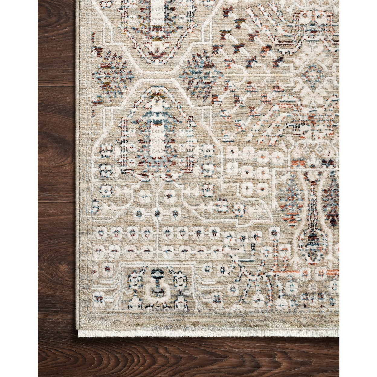 Reeds Rugs Theia 2' x 3'7" Granite / Ivory Rug