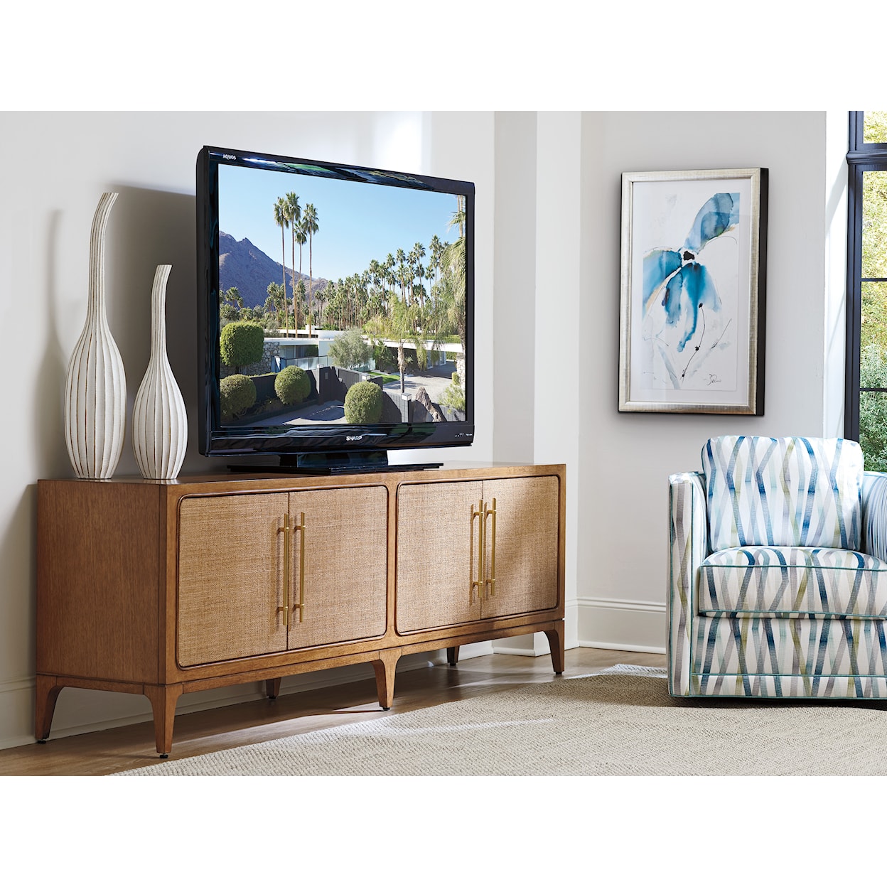 Tommy Bahama Home Palm Desert Sierra Madre Media Console