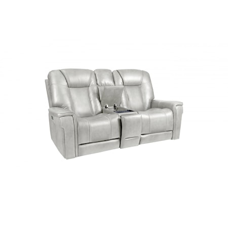 Power Reclining Console Loveseat