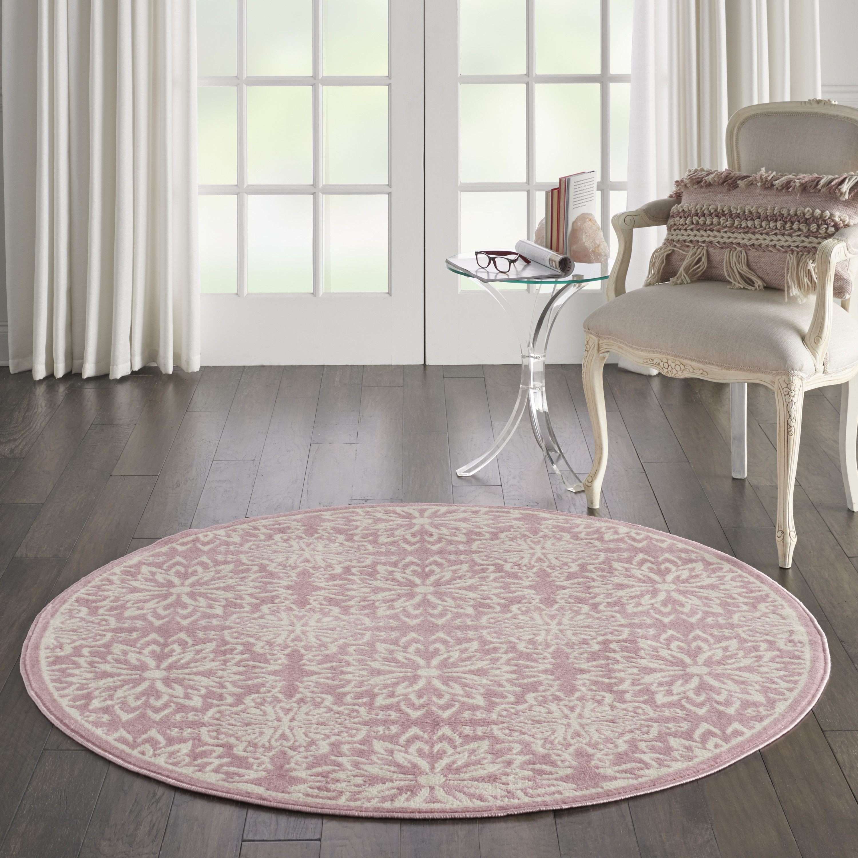 Nourison Jubilant 5'3" Round  Rug