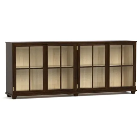 4-Door Server w/Adjustable Shelves