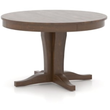 Round Wood Table