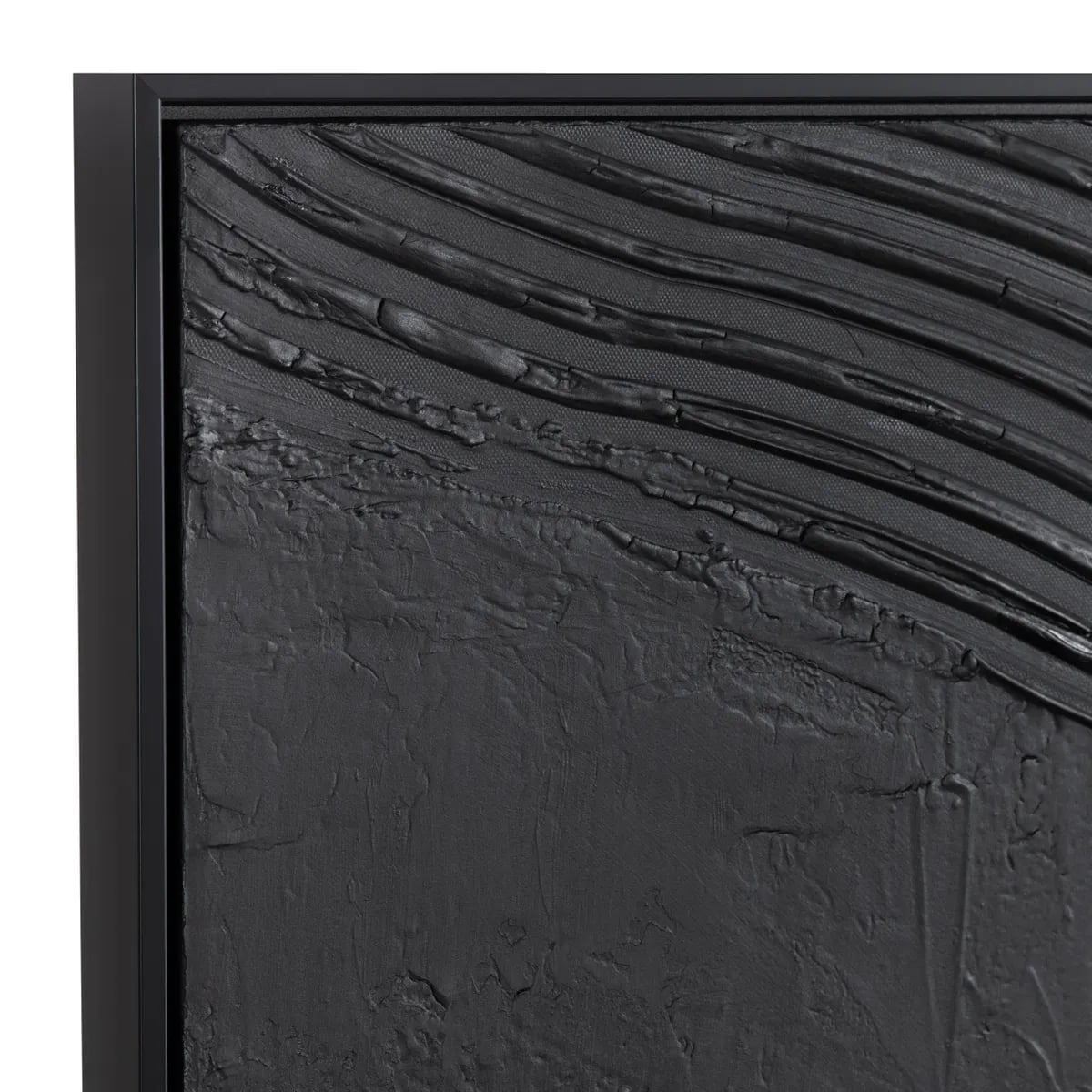 Black Ways Framed Canvas - Set of 2