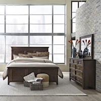 Traditional King Panel Bedroom Group