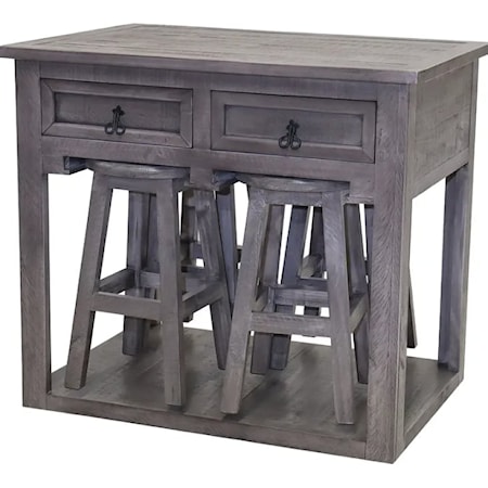 5-Piece Kitchen Island Set