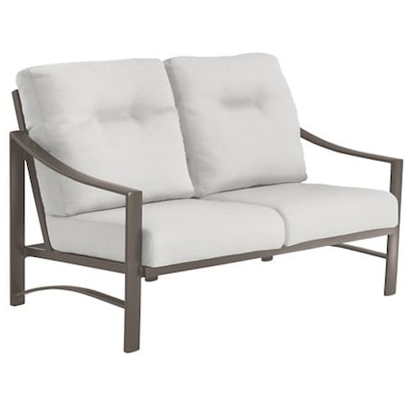 Cushioned Loveseat