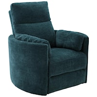 Contemporary Power Swivel Glider Recliner with USB Port