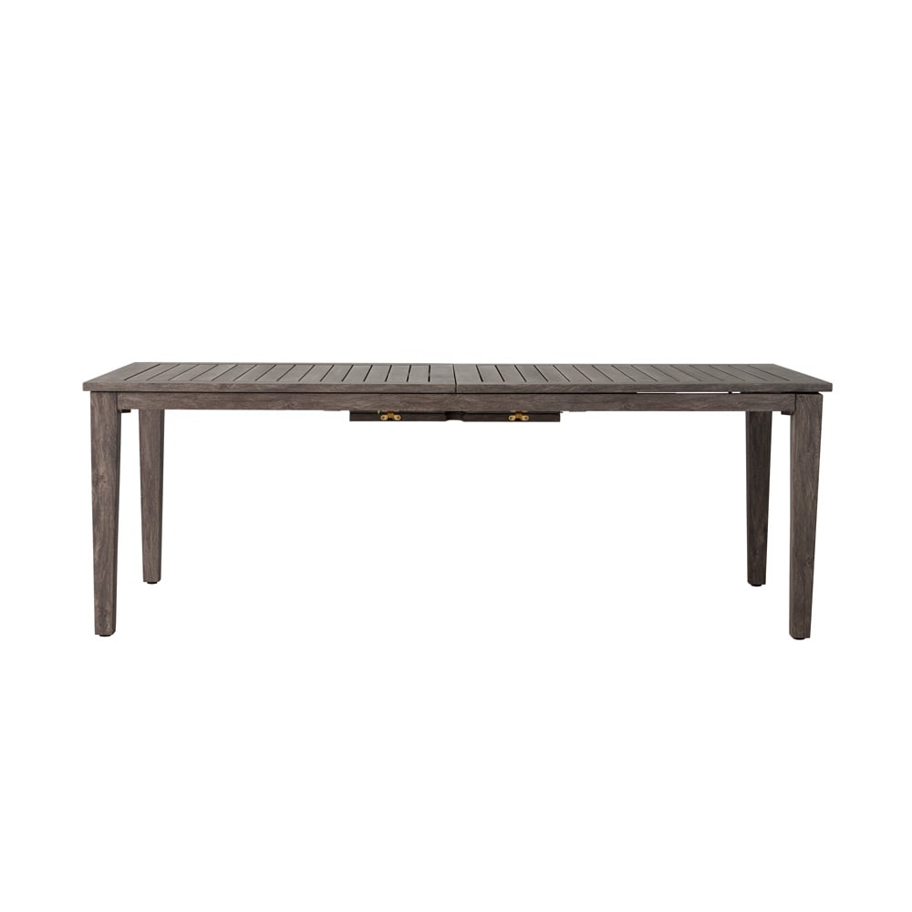 Lloyd Flanders Frontier Extension Dining Table w/Umbrella Hole