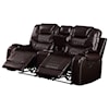 Acme Furniture Braylon Reclining Loveseat w/Console