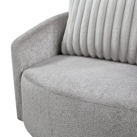 Upholstered Swivel Chair