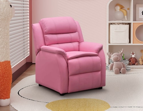 Casual Children's Push Thru Recliner