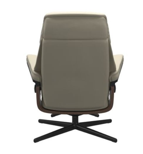 Medium Ruby Cross Recliner &amp; Ottoman