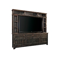 Rustic TV Cabinet and Hutch