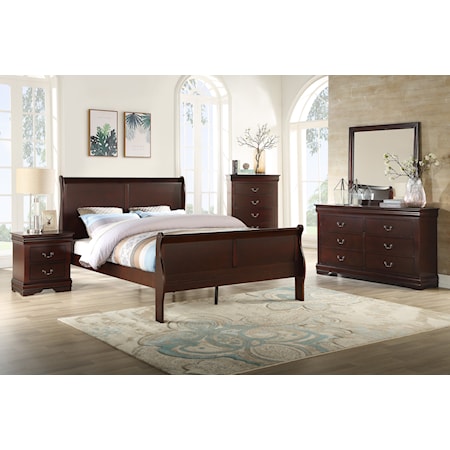 California King 5-Piece Bedroom Set