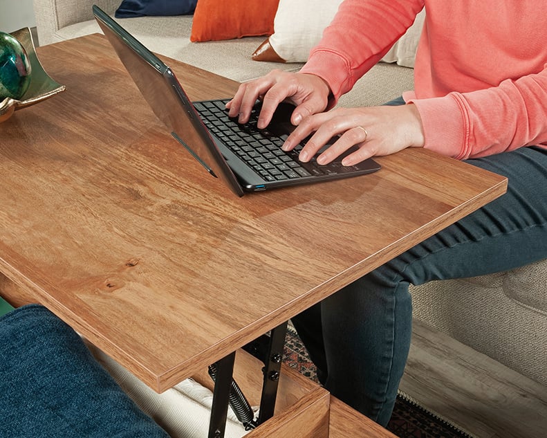 International Lux Lift-Top Coffee Table