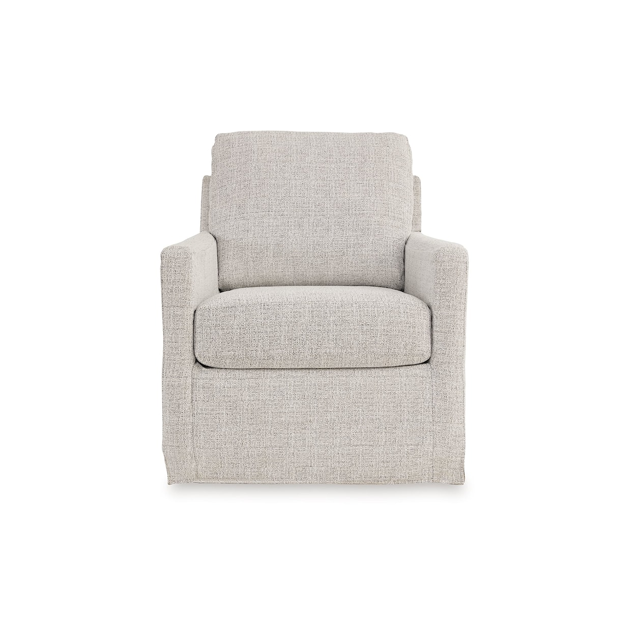 Ashley Furniture Signature Design Nenana Next-Gen Nuvella Swivel Glider Accent Chair