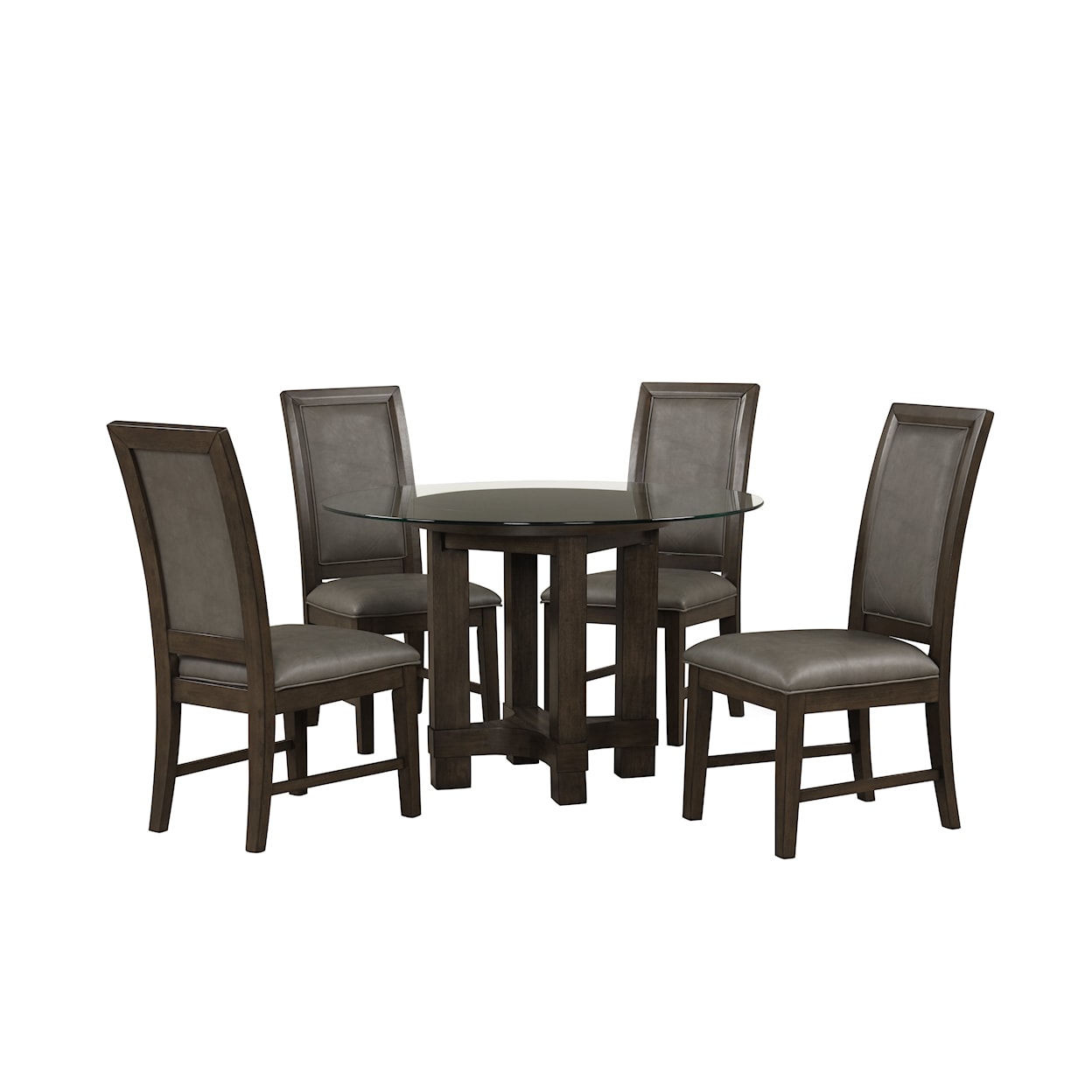 New Classic Furniture Cityscape Round Dining Table