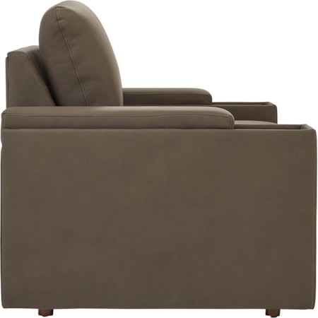 Arm Chair with Storage Consoles