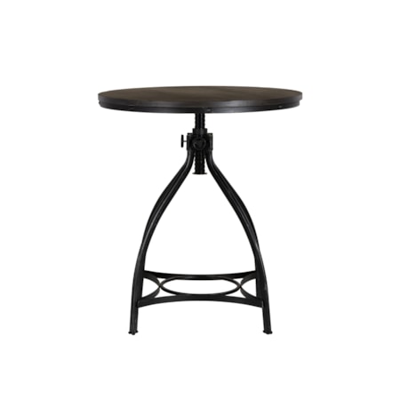 Hawkford Adjustable Bar Table