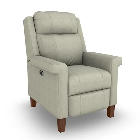 Contemporary Power High Leg Recliner