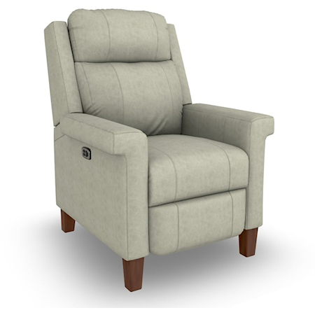 Contemporary Power High Leg Recliner