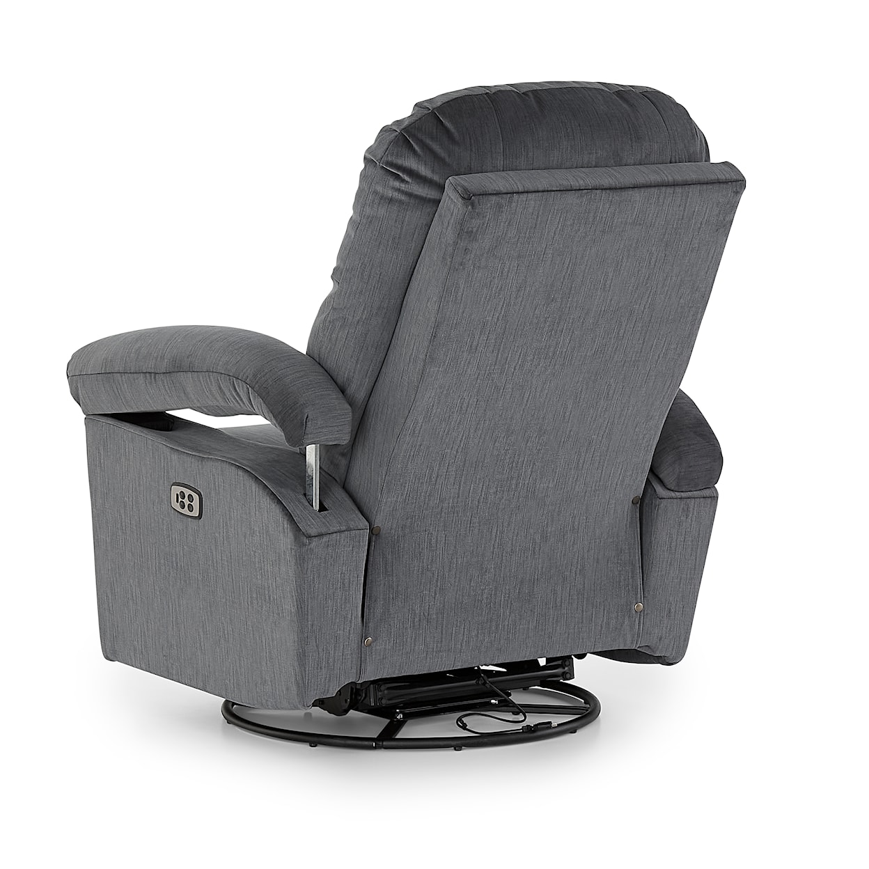 Best Home Furnishings Jodie Power Swivel Recliner w/ Adjustable Arms