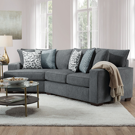 2-Piece Cuddler Sofa