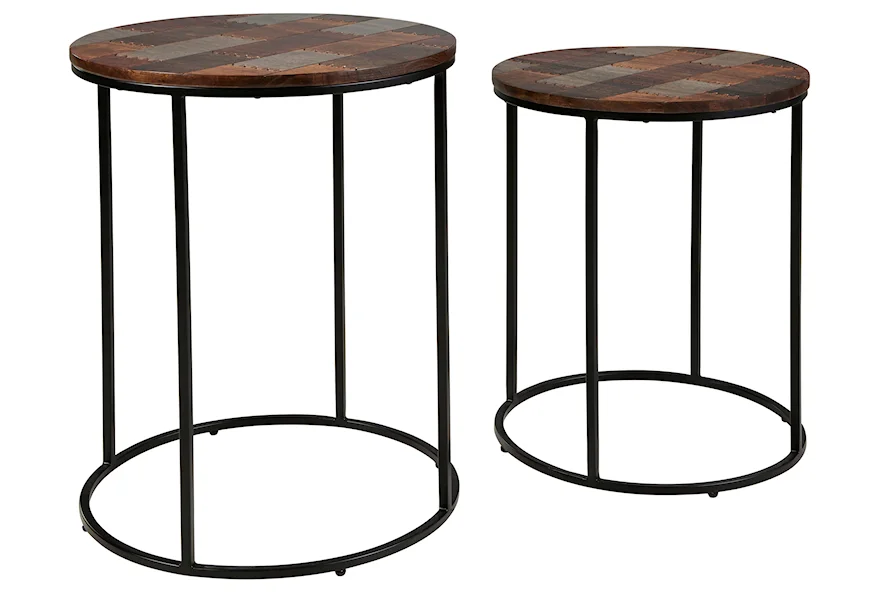 Allieton Accent Table Set by Signature Design by Ashley at Schewels Home