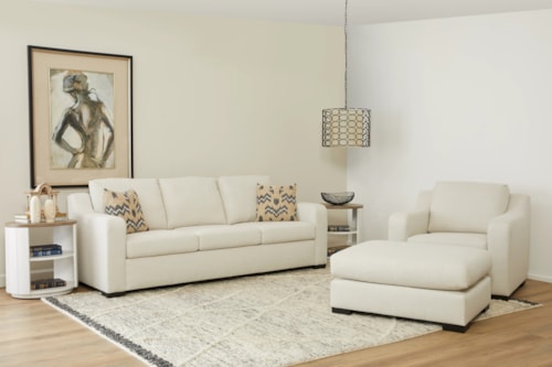 Transitional 2-Piece Living Room Set