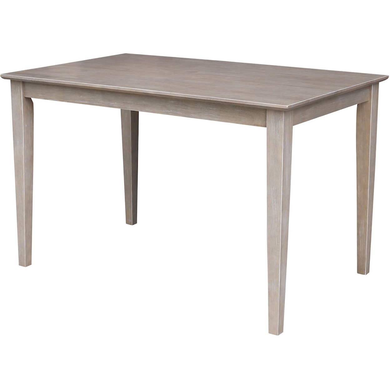 John Thomas Dining Essentials 30x48" Square Farmhouse Table