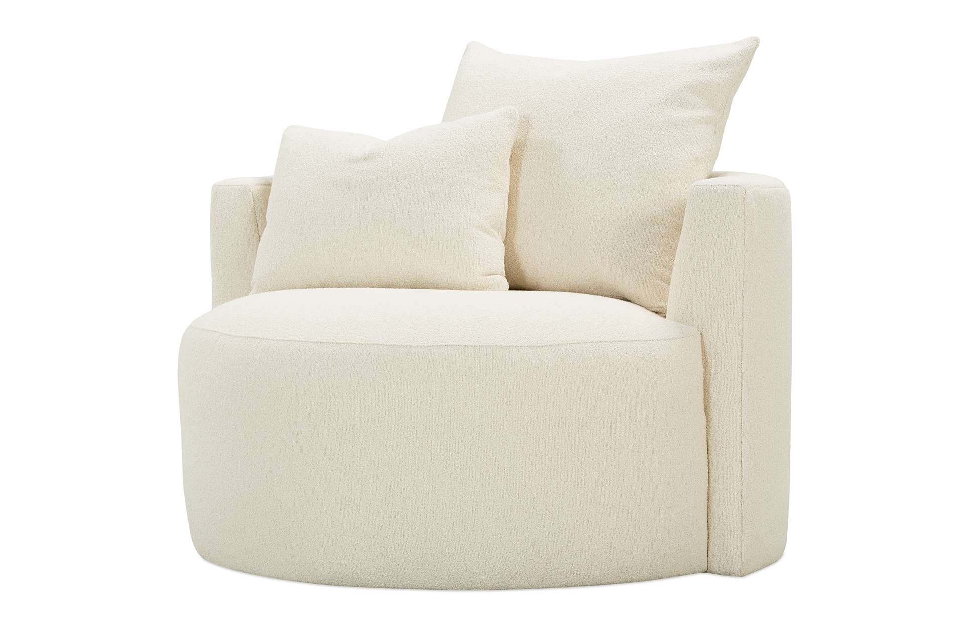 Round Swivel Accent Chair