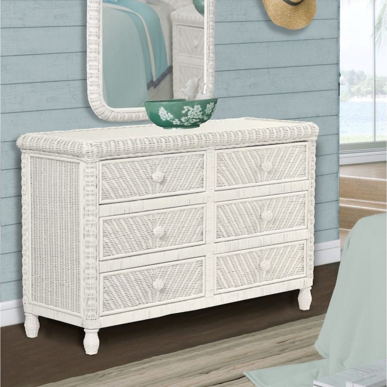 Sea Winds Trading Company Santa Cruz Dresser