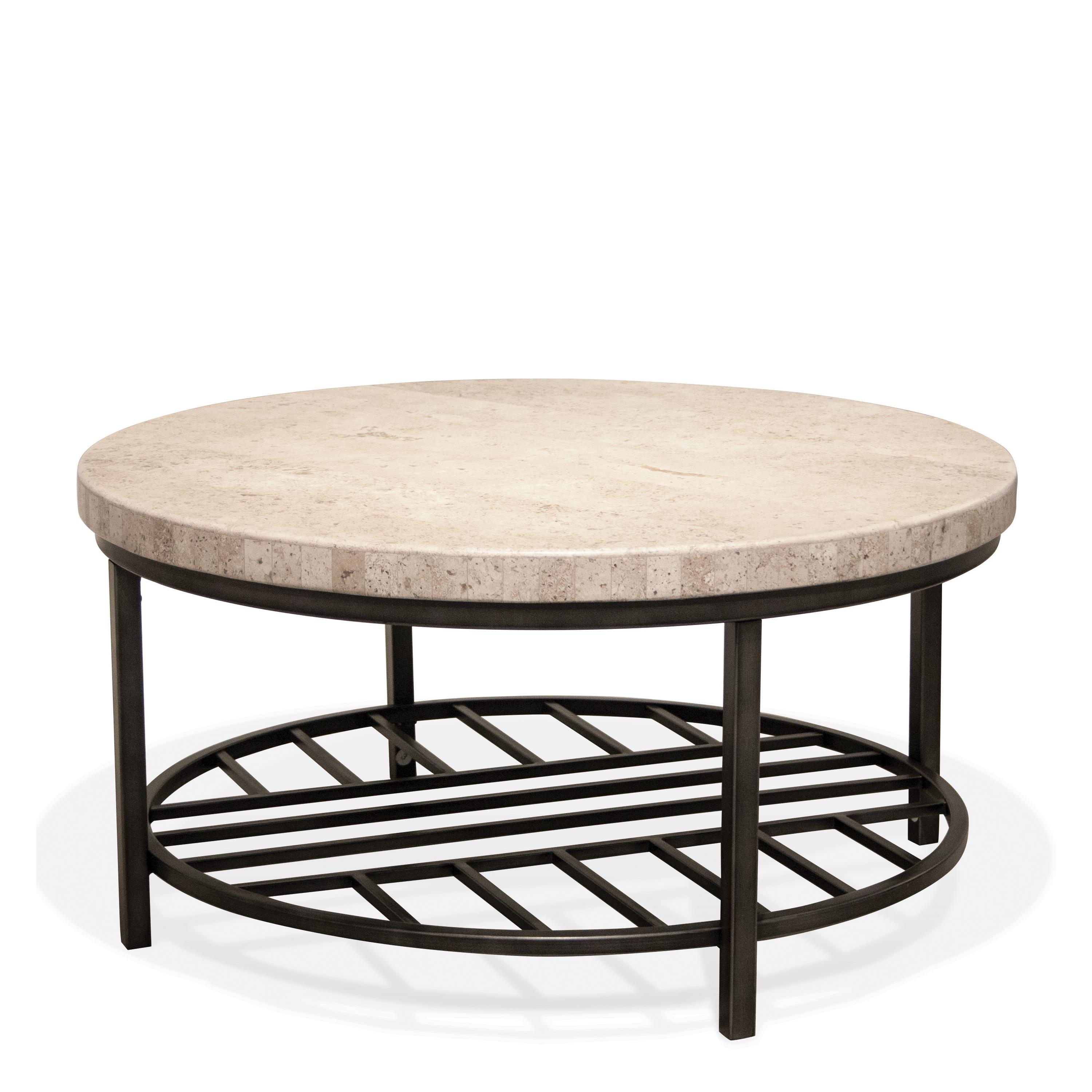 round stone top coffee table