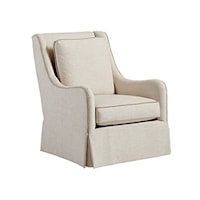 Transitional Ashford Swivel Chair