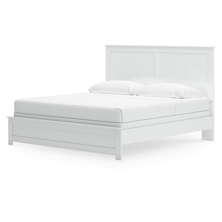 King Panel Bed