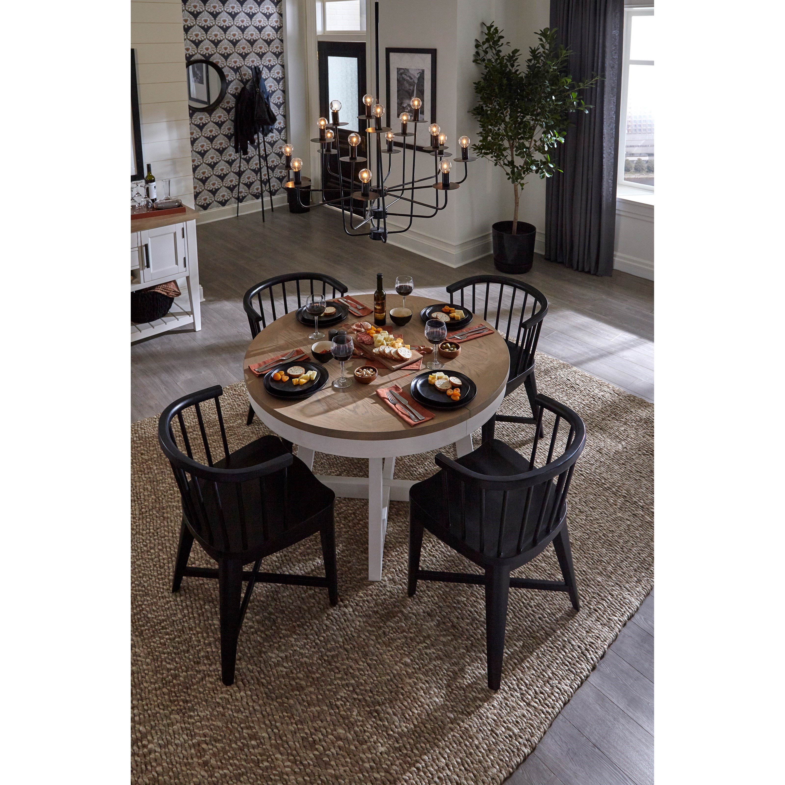 parker 5 piece dining set