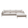 Moe's Home Collection Jamara Jamara Sectional Right Sandy Beige