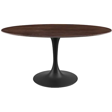 60" Oval Dining Table