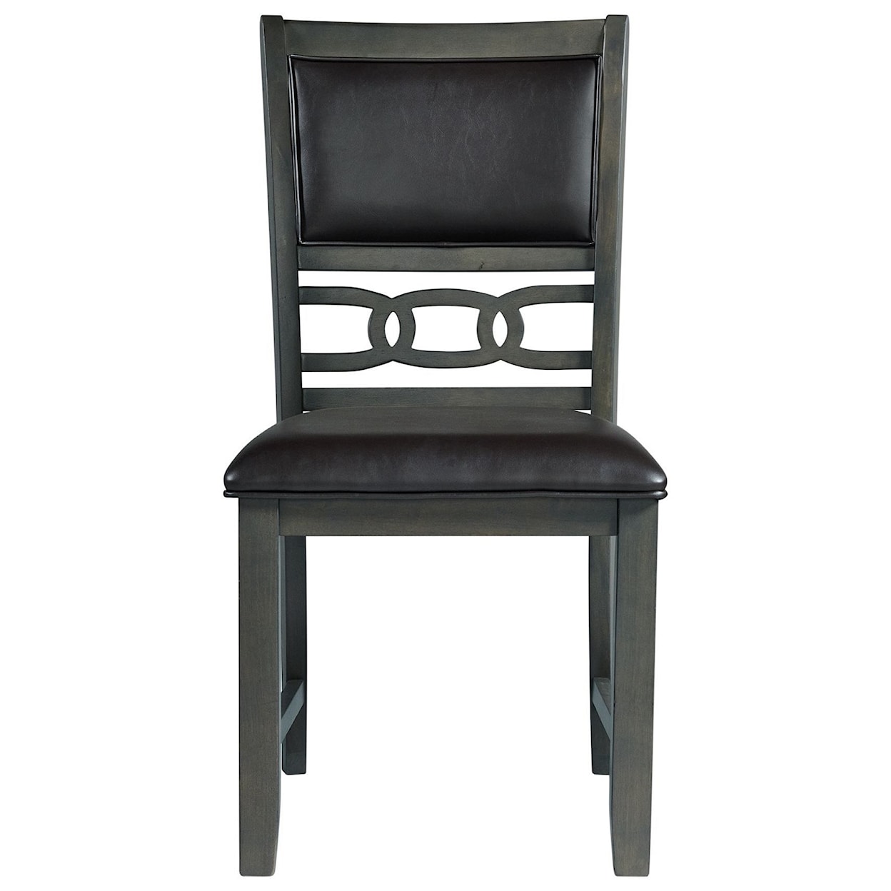 Elements Amherst Standard Height Faux Leather Side Chair