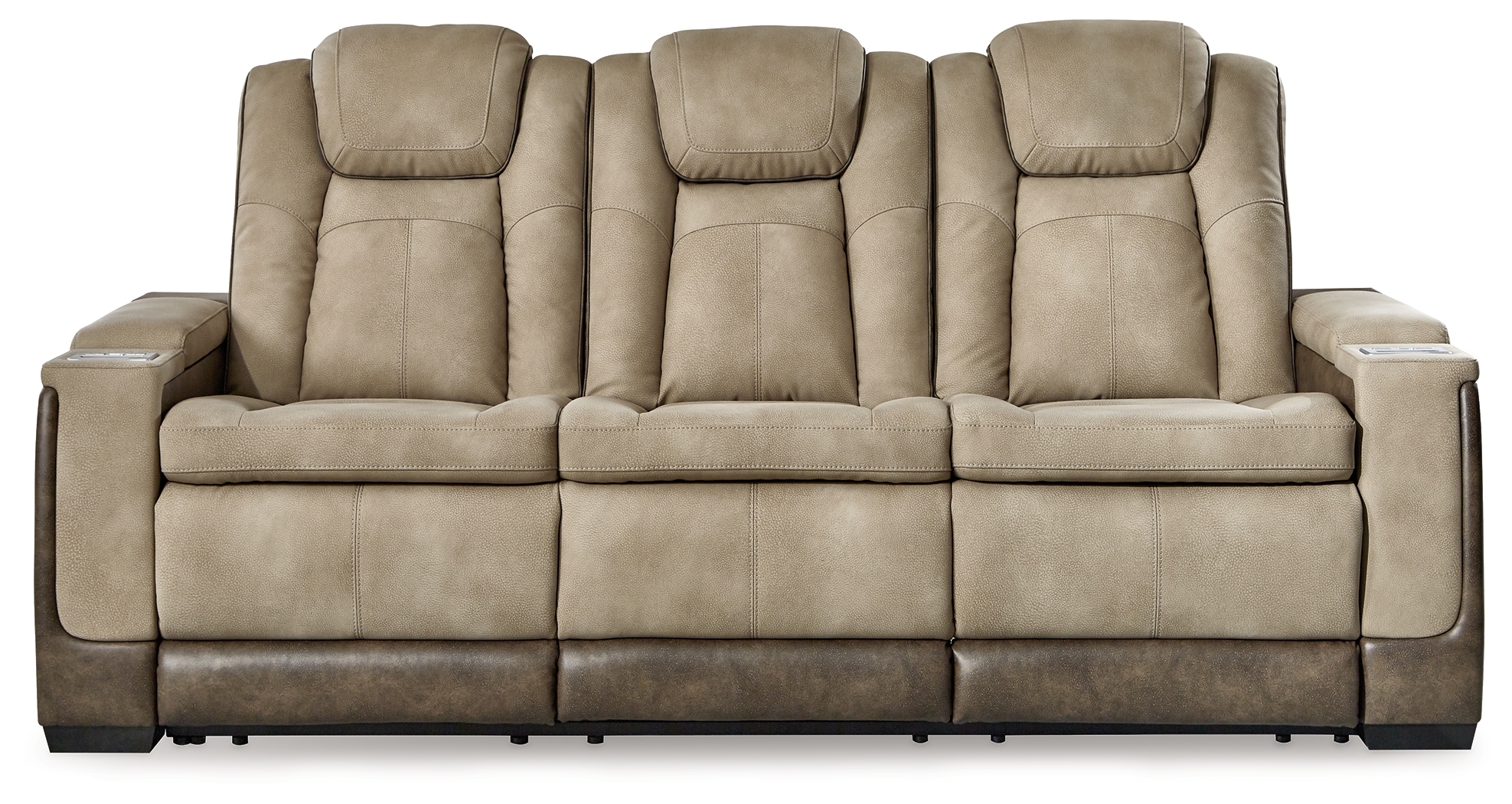 Pwr Rec Sofa With Adj Headrest