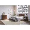 homestyles Merge Queen Platform Bed, Nightstand and Chest