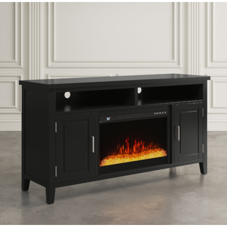 Fireplace with Logset