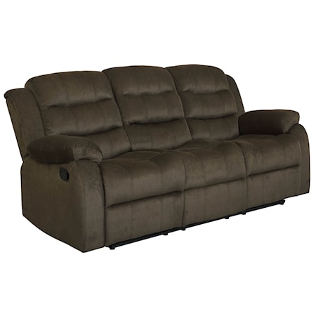 Rodman 3-piece Reclining Sofa Set Olive