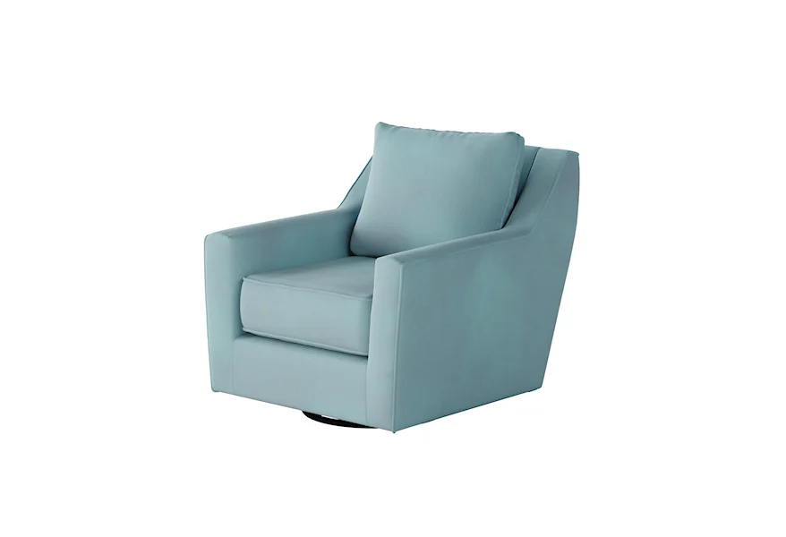 Grab A Seat Swivel Glider Chair by FUSI at Belfort Furniture