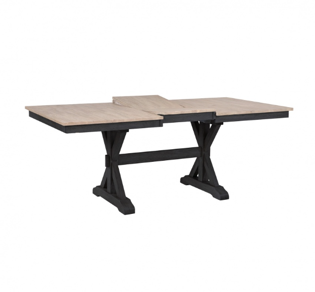Winners Only Brookhaven Trestle Dining Table with Butterfly Leaf