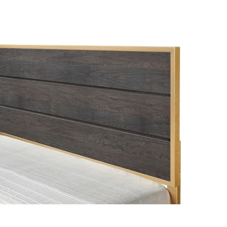 Slat Panel Bed - Queen