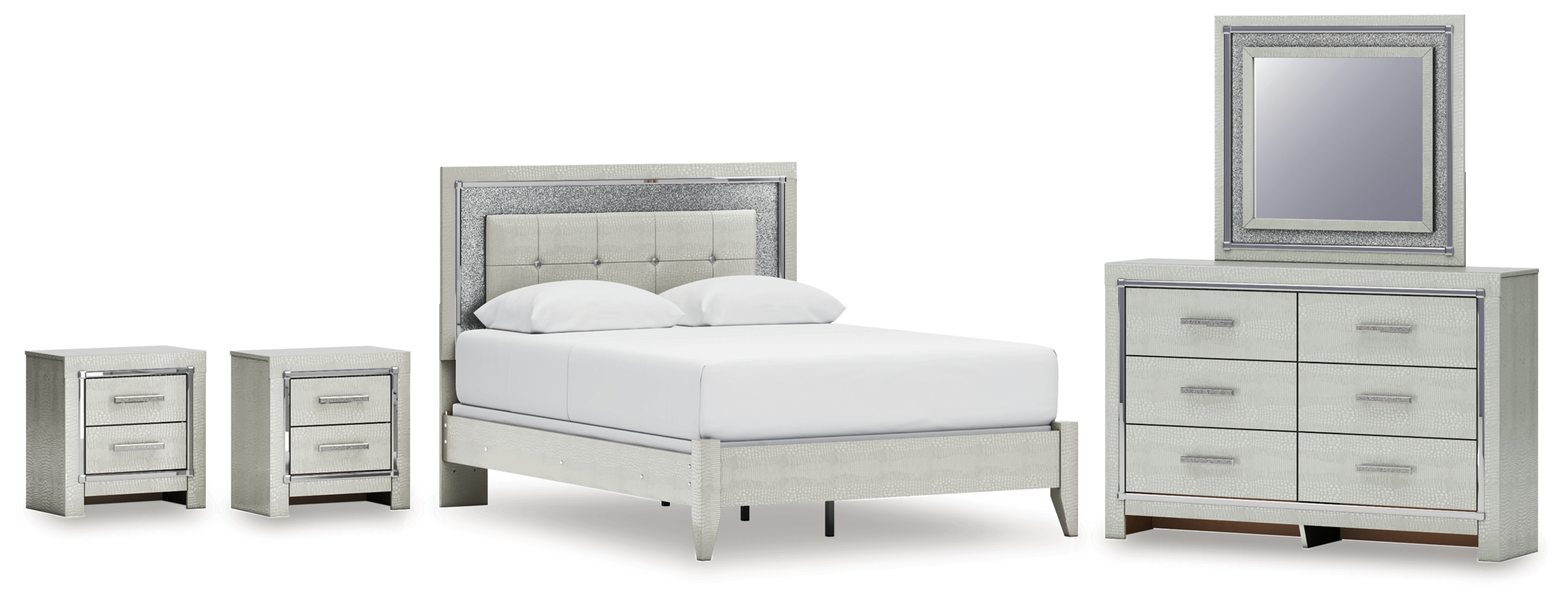 ෆのんぴなෆページ Amazon.com: Keyluv Full Upholstered LED Bed Frame with