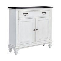 Cottage Accent Hall Console with Bead Molding