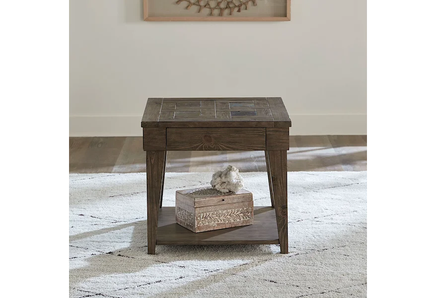 Arrowcreek End Table by Liberty Furniture at Z & R Furniture