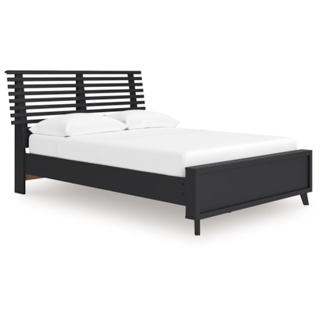 Full Slat Panel Bed